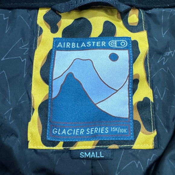 Airblaster Women Leopard Insulated Snow Bib Pants Size Small - Picture 4 of 8